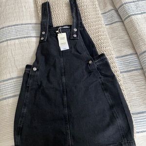 NWT Mango Black Denim Jumper